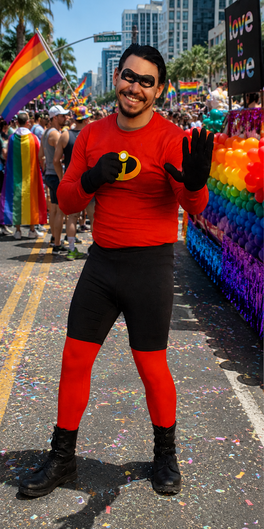 Quentin Leon at Pride